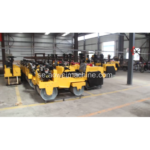 Mini billiga 4Tons 1,2 Ton Vibratory Road Roller Tandem Road Roller till salu